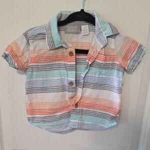 The Children's Place Multicolor Striped Kids Shirt